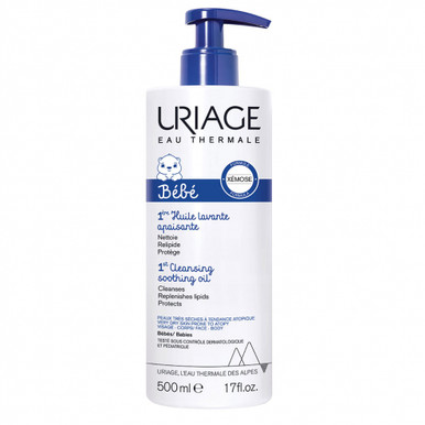 Uriage - Bébé Olio Detergente Lenitivo Confezione 500 Ml