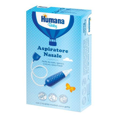 Humana - Aspiratore Nasale Confezione 1 + 2 Ricambi