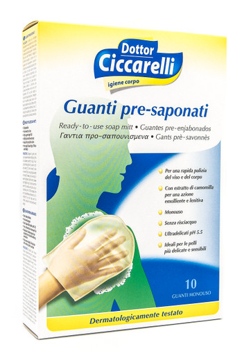 Dottor Ciccarelli - Guanti Pre-saponati Confezione 10 Pezzi