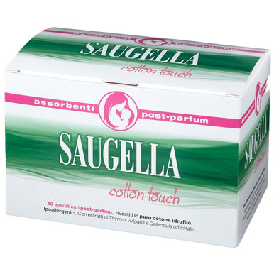 Saugella - Cotton Touch Assorbenti Post Partum Confezione 10 Assorbenti
