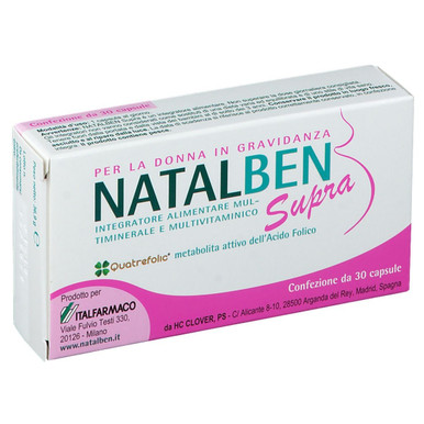Natalben - Supra Confezione 30 Capsule