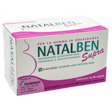 Natalben - Supra Confezione 90 Capsule