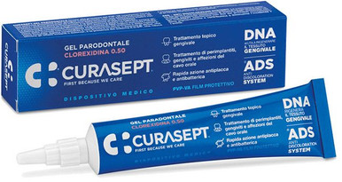 Curasept - ADS DNA 0.5% Gel Paradontale Trattamento Topico Gengivale Confezione 30 Ml