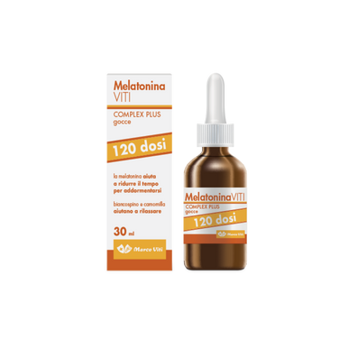 Marco Viti - Melatonina Viti Complex Plus Confezione 30 Ml (Scadenza Prodotto 04/2026)