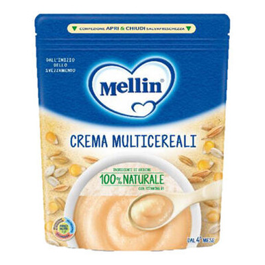 Mellin - Crema Multicereali Confezione 200 Gr