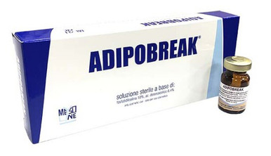 Adipobreak - Forte Fiale Soluzione A Base Di Fosfatidilcolina Confezione 6 Fiale Da 5 Ml 