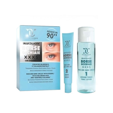Natur Unique - Ialucollagen Borse e Occhiaie Lozione 10 Ml + Crema 30 Ml