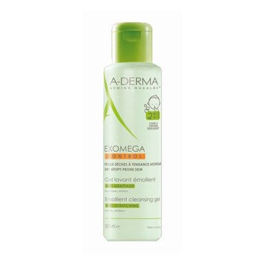 A-derma - Exomega Control Gel 2 In 1 Confezione 500 Ml