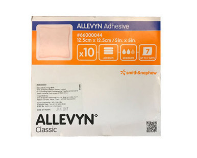 Smith & Nephew - Allevyn Adhesive 12.5X12.5 Cm Confezione 10 Pezzi