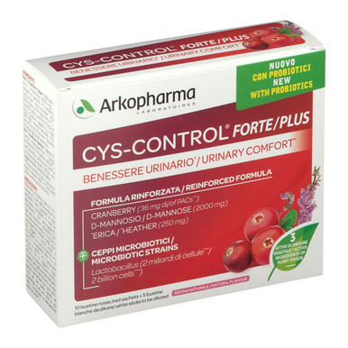 Arkopharma - Cys Control Forte Probiotici Confezione 15 Bustine