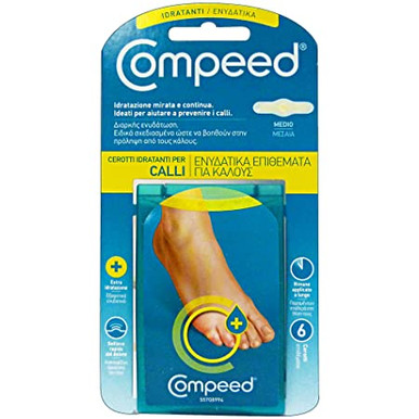 Compeed - Cerotti Calli Idratanti Confezione 6 Pezzi