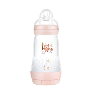 Mam - Easy Start Biberon In Plastica Anticoliche 2M+ Rosa Confezione 260 Ml