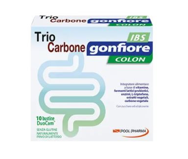 Sella - Trio Carbone Gonfiore Ibs Confezione 10 Bustine