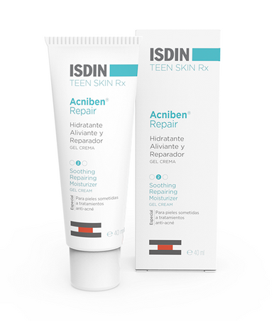 Isdin - Acniben Repair Gel Crema Idratante Confezione 40 Ml