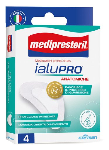 Medipresteril - Ialupro Medicazioni Anatomiche Dita Confezione 4 Pezzi