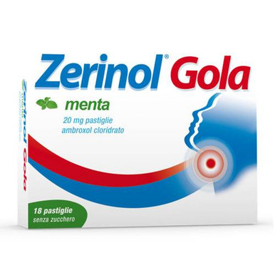 Zerinol - Gola Menta 20 Mg Confezione 18 Pastiglie