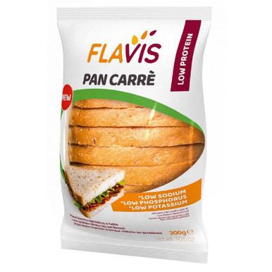 Flavis - Pan Carrè Aproteico Confezione 300 Gr (Scadenza Prodotto 19/03/2026)
