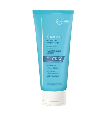 Ducray - Keracnyl Gel Detergente Confezione 200 Ml