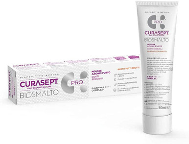 Curasept - Biosmalto Mousse Denti Sensibili Confezione 50 Ml