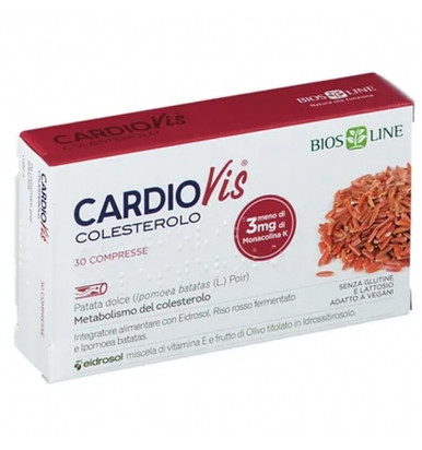 Bios Line - Cardiovis Colesterolo Confezione 30 Compresse