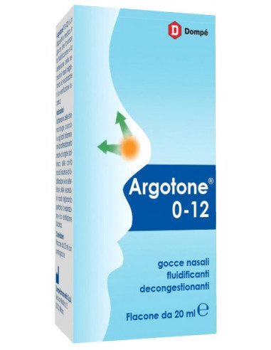 Argotone - Gocce Nasali 0-12 Confezione 20 Ml