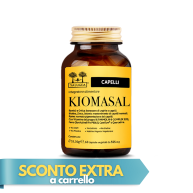 Salugea - Kiomasal Integratore per Unghie e Capelli Confezione 60 Capsule