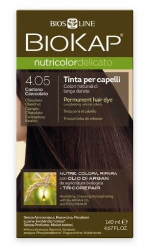 Bios Line - Biokap Nutricolor Delicato 4.05 Castano Cioccolato