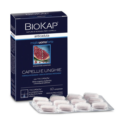 Bios Line - Biokap Miglio Uomo Forte Confezione 60 Compresse
