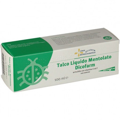 Dicofarm - Talco Liquido Mentolato Confezione 100 Ml