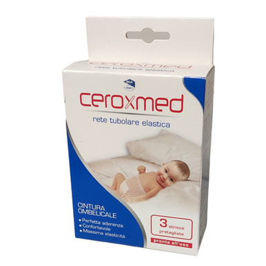 Ceroxmed - Rete Tubolare Cintura Ombelicale Confezione 3 Pezzi