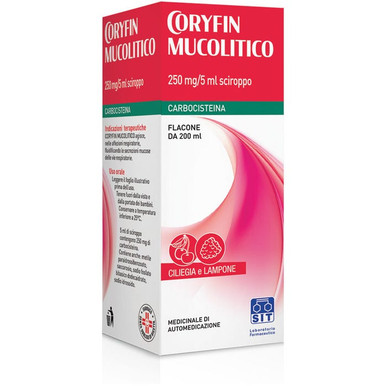 Polimucil - Coryfin Mucolitico 250 Mg/5Ml Confezione 200 Ml
