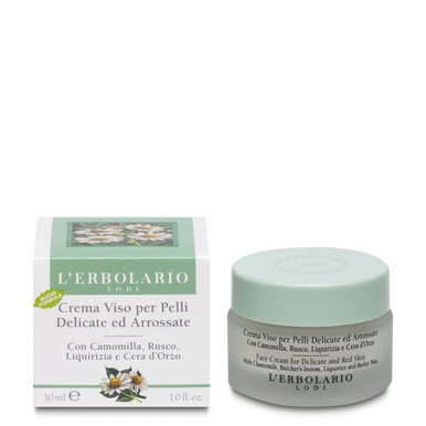 L'Erbolario - Crema Viso Per Pelli Delicate Confezione 30 Ml