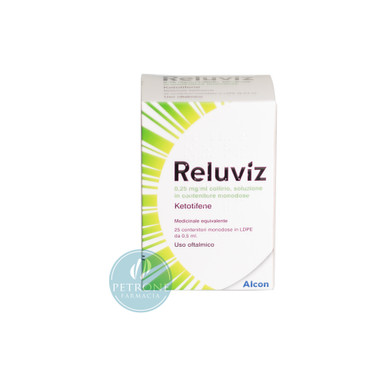 Reluviz - Collirio 0,25 Mg/Ml Confezione 25 Flaconcini Monodose