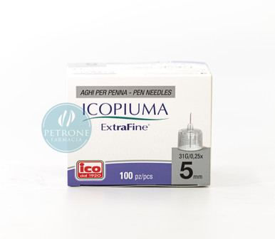 Icopiuma - Ago Extrafine G31 5 MM Confezione 100 Pezzi