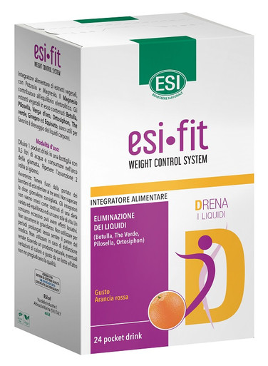 Esi - Fit Drena Confezione 24 Pocket Drink