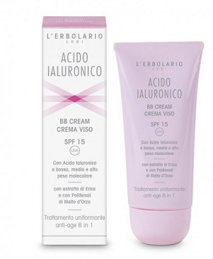 L'Erbolario - Acido Ialuronico BB Cream Viso Confezione 50 Ml