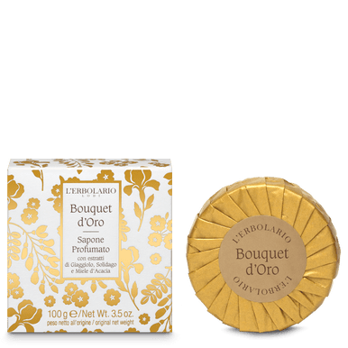 L'Erbolario - Bouquet D'Oro Sapone Profumato Confezione 100 Gr