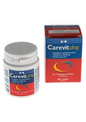 CAREVIT DOG MANGIME 100CPR