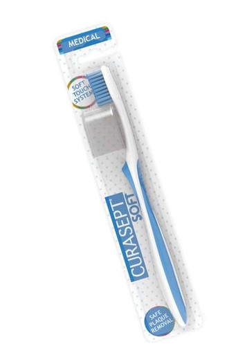 Curasept - Spazzolino Soft Medical Azzurro Confezione 1 Pezzo