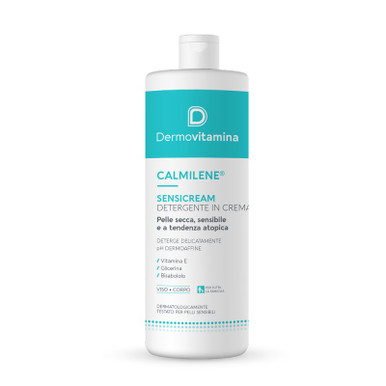 Dermovitamina - Calmilene Sensicream Detergente In Crema Idratante Pelle Secca Confezione 500 Ml