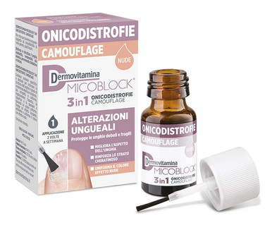 Dermovitamina - Micoblock Onicodistrofie Camouflage Confezione 8 Ml