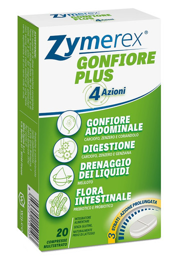 Zymerex- Gonfiore Plus Confezione 20 Compresse