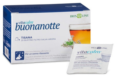 Bios Line - Vitacalm Buonanotte Tisana Confezione 20 Filtri