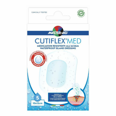 Master Aid - Cutiflex Medicazione Confezione 10X12 Cm