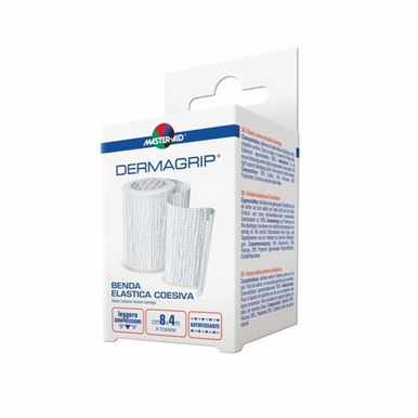 Master Aid - Dermagrip Benda Elastica Confezione 8X400 Cm