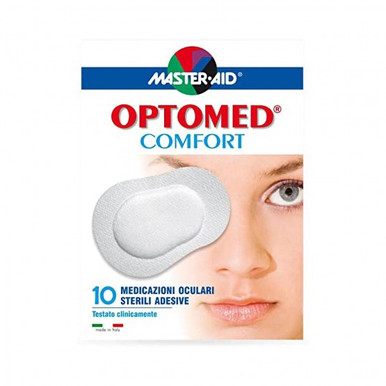 Master Aid - Optomed Garza Oculare Confezione 10 Pezzi
