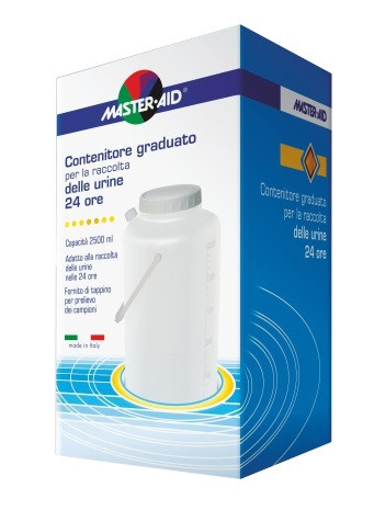 Master Aid - Contenitori Urine 24h Confezione 2500 Ml