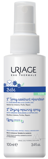 Uriage - Bébé Spray Assorbente Riparatore Confezione 100 Ml