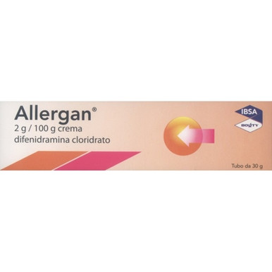 Allergan - 2G/100 Gr Crema Per Dermatiti Pruriginose ed Eritemi Confezione 30 Gr