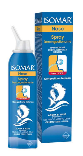 Isomar - Spray Naso Decongestionante Getto Forte Confezione 200 Ml